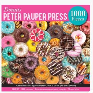 Peter Pauper Press Donut 1000 Piece Jigsaw Puzzle
